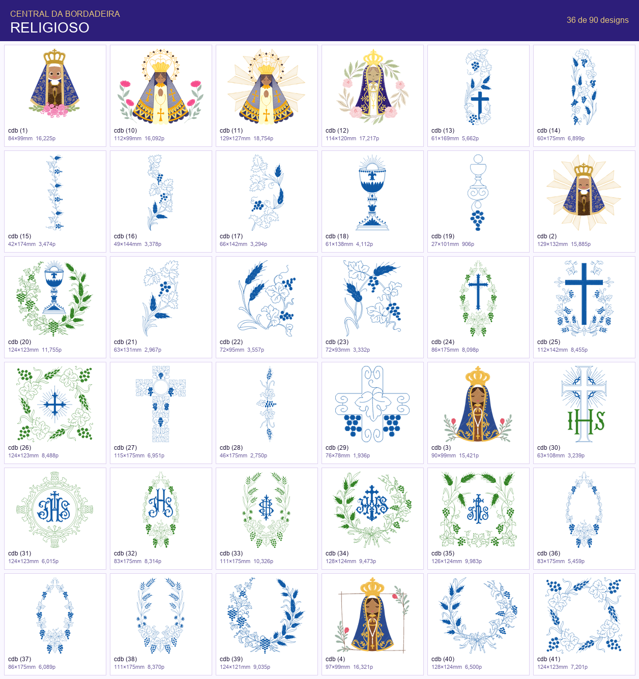Tela da Biblioteca — categoria Religioso